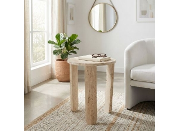 Picture of DUNLAPFORD IVORY ACCENT TABLE