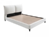 Picture of JENN QUEEN WHITE UPHOLSTERED BOUCLE BED