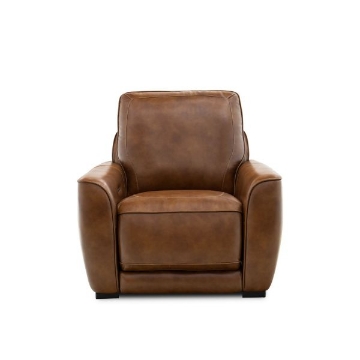 Picture of BLAKE HONEY LEATHER RECLINER