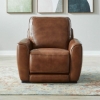 Picture of BLAKE HONEY LEATHER RECLINER