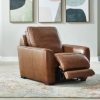 Picture of BLAKE HONEY LEATHER RECLINER