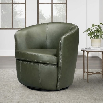 Picture of BAROLO SAGE CLUB SWIVEL CHAIR