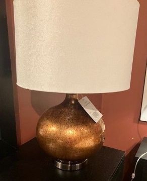 Picture of COPPER GOURD TABLE LAMP